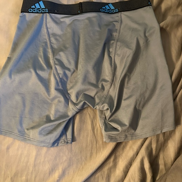 Adidas Men's Grey Boxer Briefs - Picture 2 of 4